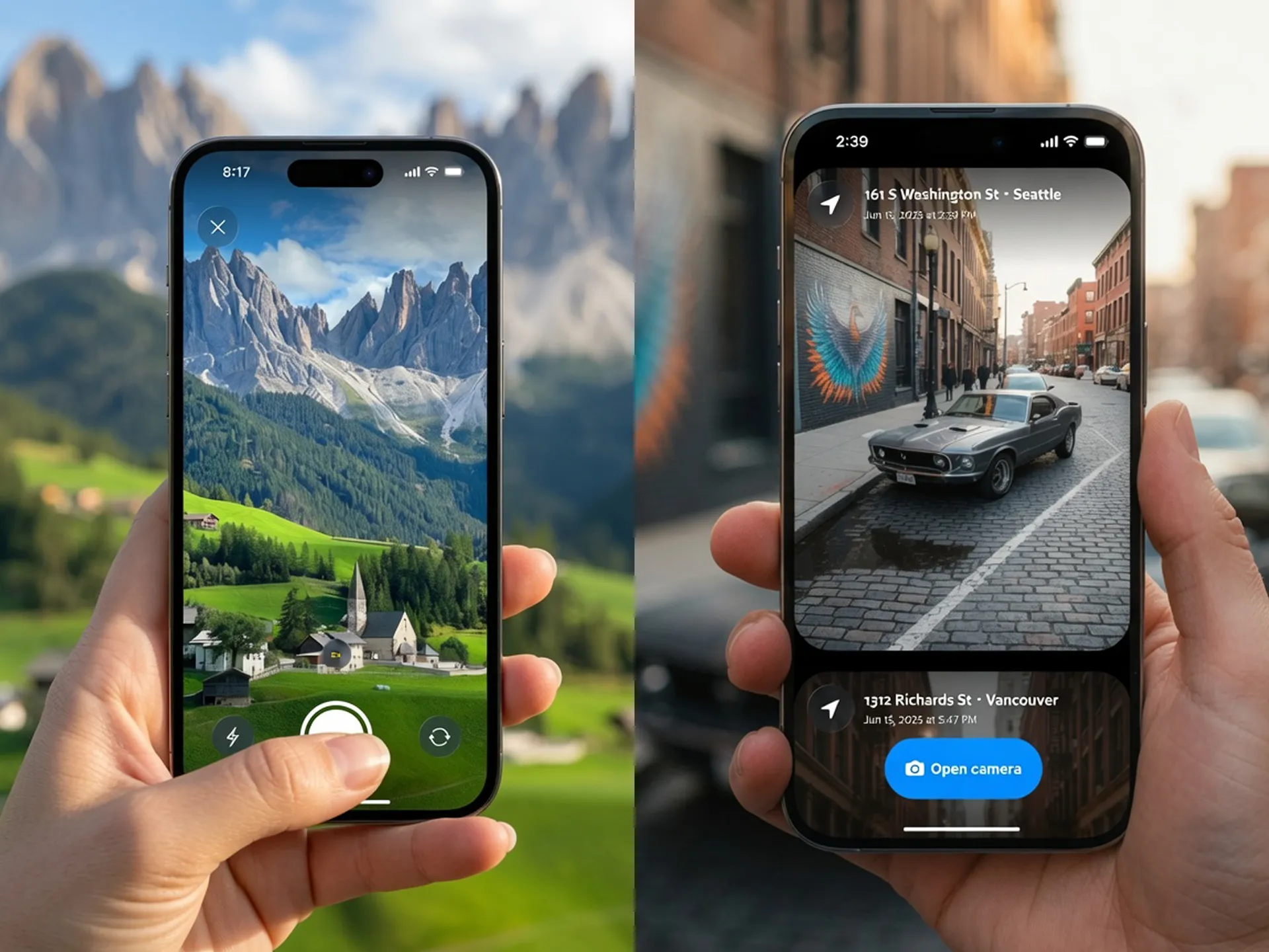 SnapSpots app preview