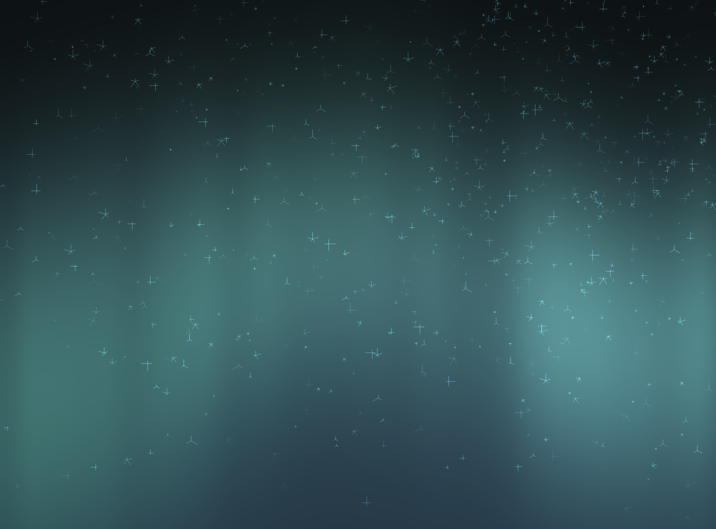 Aurora Stars — animated vector art template preview
